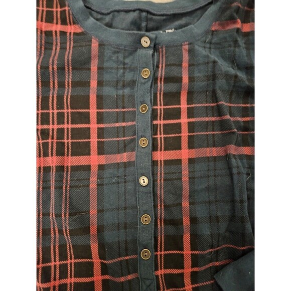 Hearth & Hand with Magnolia Plaid Pajamas Size M - Picture 5 of 7